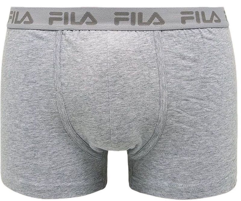 Fila - Boxer - Grijs - Katoenmix - Ademend en Comfortabel