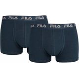 Fila - Boxershorts - Set van 2 - Zacht Stretchkatoen - Comfortabele Tailleband
