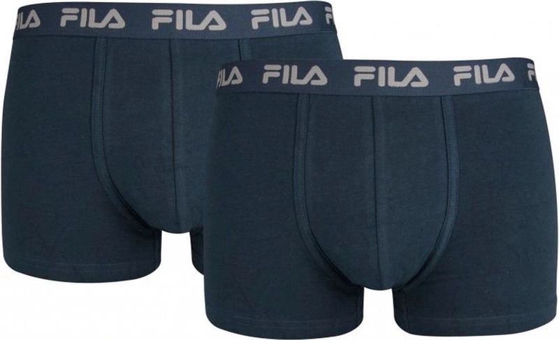 Fila - Boxershorts - Set van 2 - Zacht Stretchkatoen - Comfortabele Tailleband