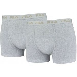 FILA - Boxershorts - Grijs Gemêleerd - 2 Pack