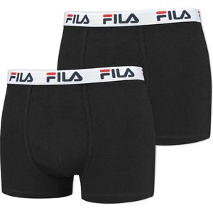 Fila - FU5016 - Boxershorts - Zwart - Katoen - 2-Pack