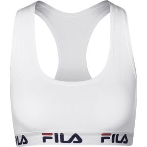 Fila - Basis BH - Wit - 95% Polyester, 5% Elastaan