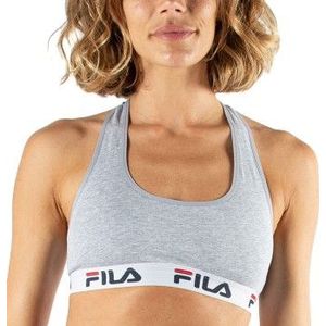 Fila - Sportbh - Zwart - Katoen/Elastaan - Racerback Ontwerp