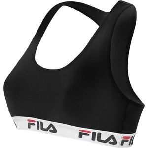 Fila - Racerback Top - Zwart - Katoen Elastaan