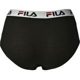 Fila - Dames - Woman culotte elastic with logo - Zwart