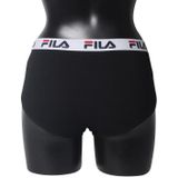 Fila - Dames - Woman culotte elastic with logo - Zwart