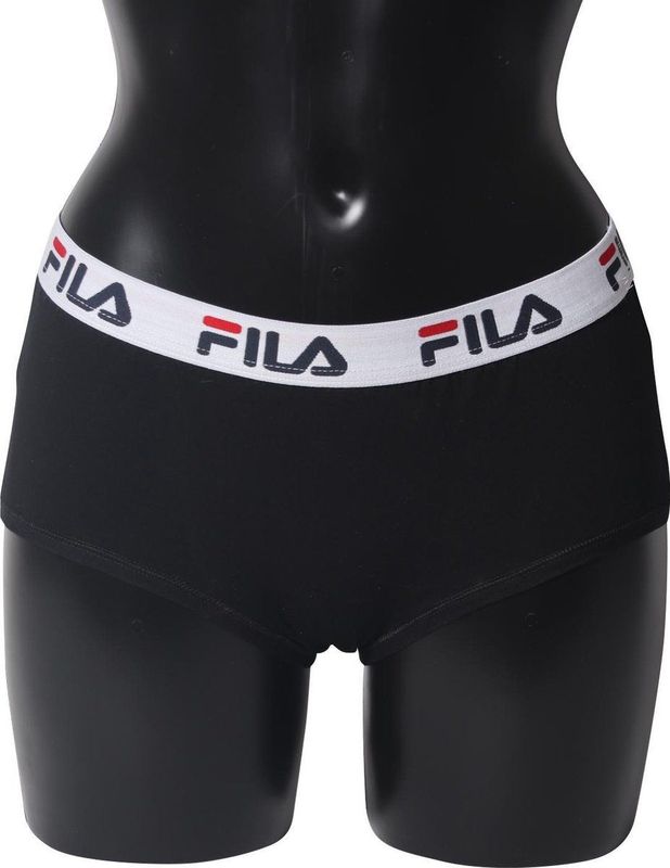 Fila - Dames - Woman culotte elastic with logo - Zwart