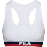 Fila - Basis BH - Wit - 95% Polyester, 5% Elastaan
