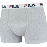 Fila - Boxer 1P - Grijze Boxershort - 1 stuk - 95% Katoen, 5% Elastaan