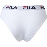 Fila - Woman Slip Elastic Band - Witte Slip - Katoen - 1 Stuk