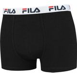 Fila - Boxershort - Zwart - 2-Pack - Katoen en Elastaan