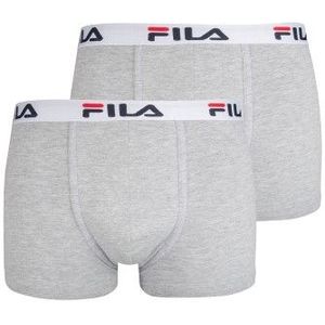Fila Boxershorts voor heren, 2 stuks, Grijs