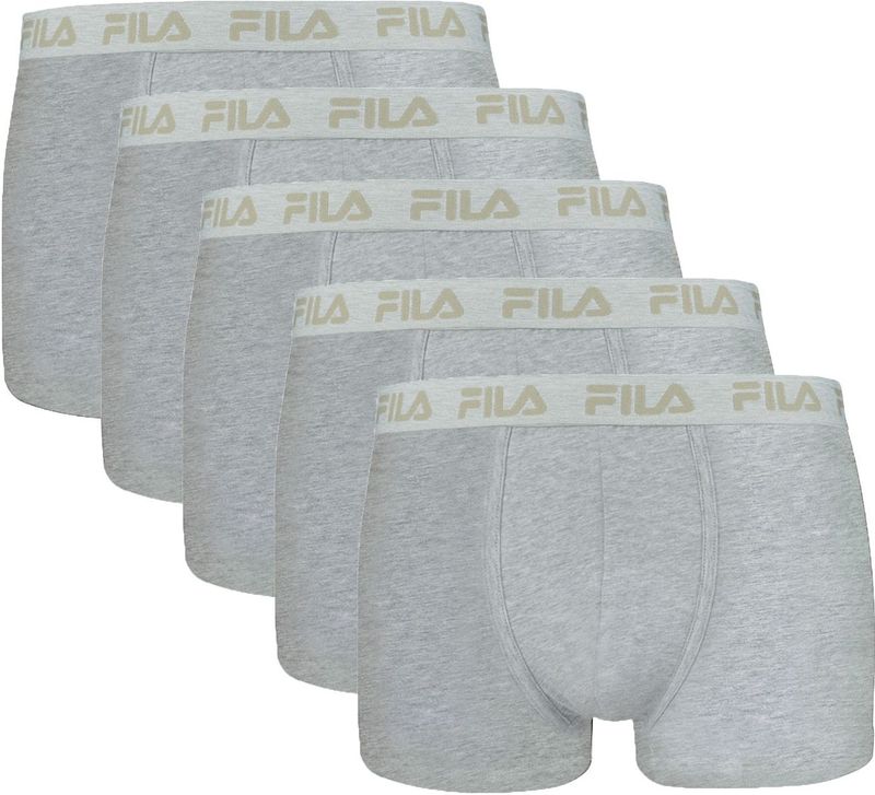 Fila - Boxershorts - Set van 5 - Sportieve Shorts voor Heren - Zacht Stretchkatoen