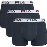 Fila - Boxershort - Navy - Set van 3 - Elastische Logoband