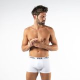 FILA - Heren Basic Boxershorts - Wit - 5 Pack