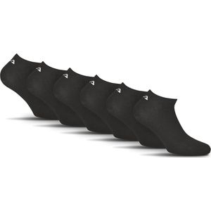 Fila - Sneakersokken - Zwart - Set van 6 paar