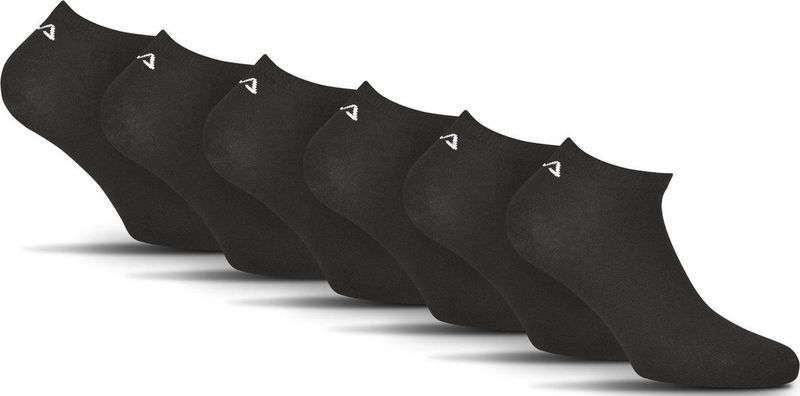 Fila - Sneakersokken - Zwart - Set van 6 paar