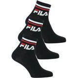 Fila - F9398 - Sokken - Zwart - Katoen - Uniseks