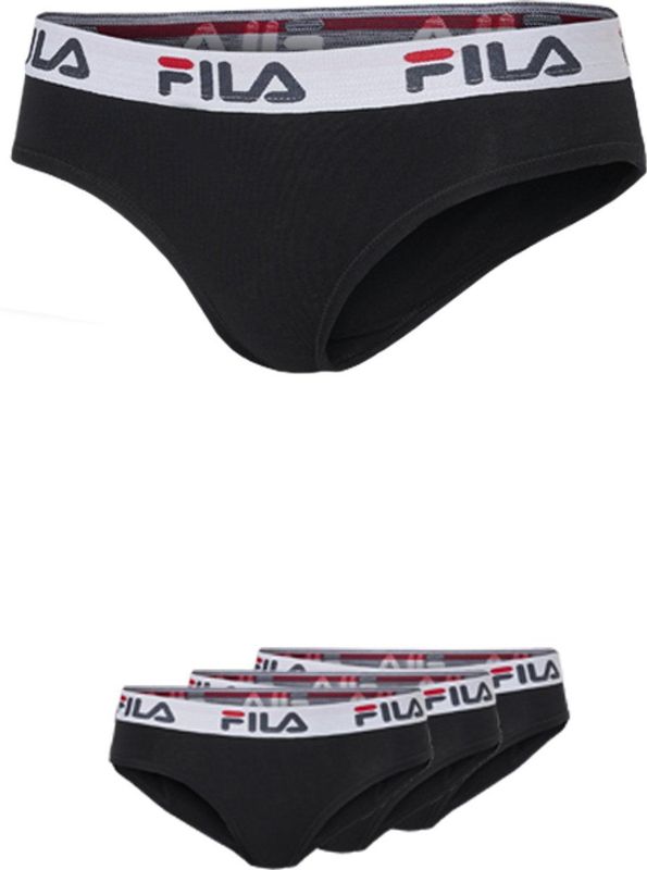 Fila Urban Brief Slip - Maat XS - 5 Pack - Zwart/Wit/Grijs
