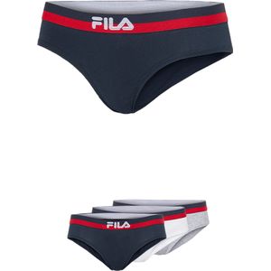 Fila Urban Brief Slip Gekleurde Waistband - Maat XS - 5 Pack - Navy
