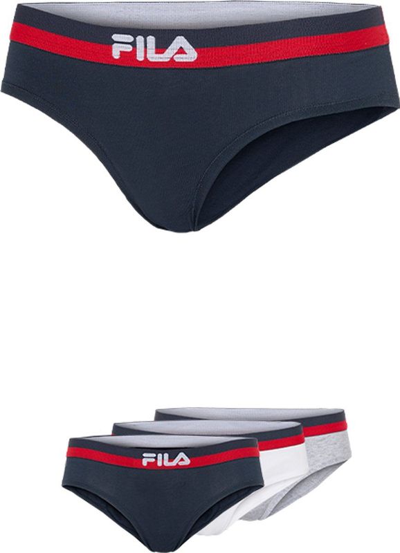 Fila Urban Brief Slip Gekleurde Waistband - Maat XS - 5 Pack - Navy