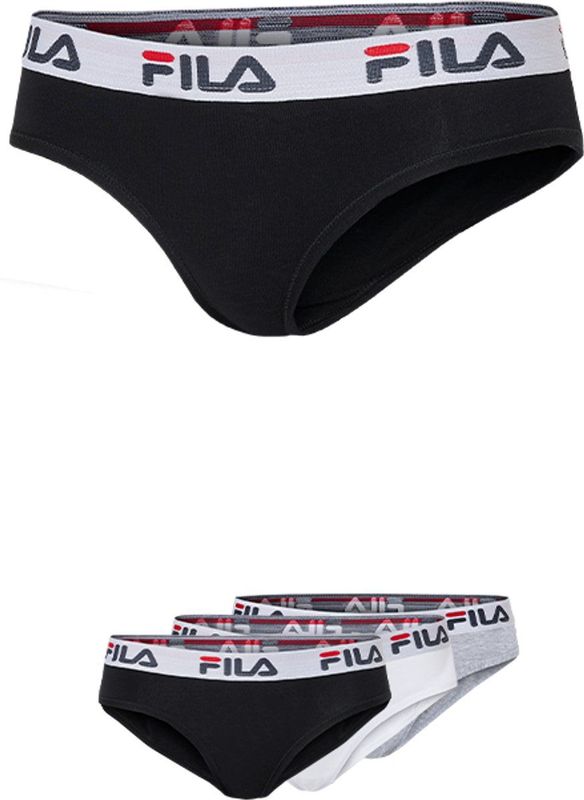 FILA - Set van 3 Slips - Wit - Katoen