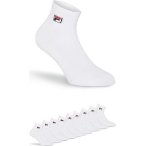 FILA Klein Logo op de enkel Enkelsokken - Maat 35/38 - 9 Pack - Wit