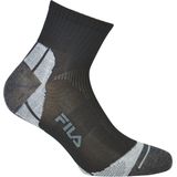 Fila mid-high sokken 3-pack zwart, maat 35-38 katoen