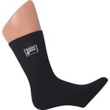 Fila - Crew Tennis Sokken - 3-Pack - Unisex - Wit Zwart Grijs