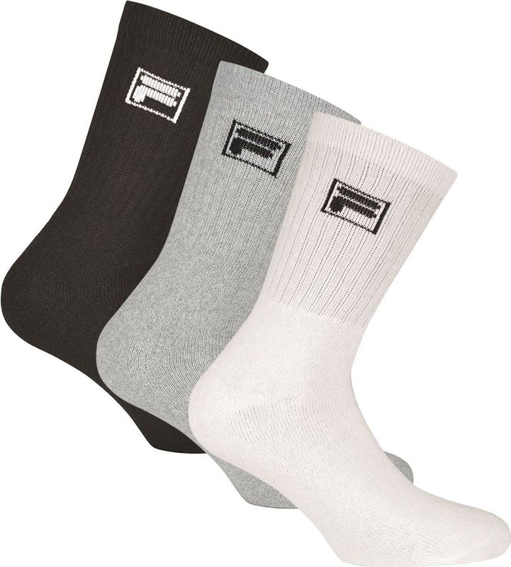 Fila - Crew Tennis Sokken - Unisex - Katoen - 3-Pack