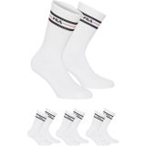 Fila - Lifestyle Plain Socks - Enkelsokken - Wit - Katoenmix - 3 Paar