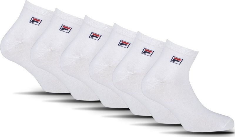 Enkelsokken - Wit - 6 Paar - Anatomisch Vormgegeven