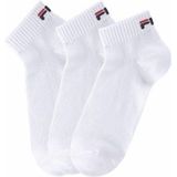 Fila - Invisible Plain Socks - Sportsokken - Wit - 3 Paar