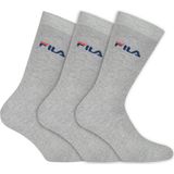 Fila - Normal Socks - Grijs - Dunne Sokken - 3-Pack