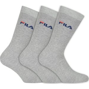 Fila - Normal Socks - Dunne Sokken - Grijs - 3-Pack