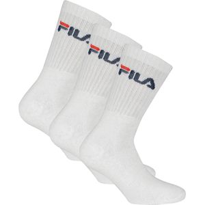 Unisex Fila Tennis Socken 3-Pack White Größe 35-38