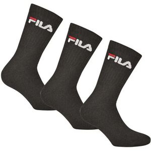 Fila Tennissocken "UNISEX CREW TENNIS FULL TERRY SOCKS", (3 Paar), mit verstärkten Belastungszonen