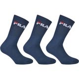 Fila - Tennissokken - Navy - 3 Paar - Frotté