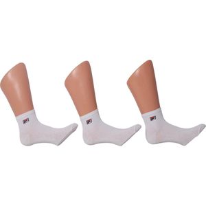 Fila - F9303 - Sportsokken - Set van 3 - Zwart - Katoen/Polyester/Elastaan