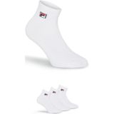 Enkelsokken - Wit - Katoenmix - 3 Paar