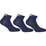 Fila - F9300 - Trainingssokken - Kwartsokken - 3 Paar - Katoen - Polyester