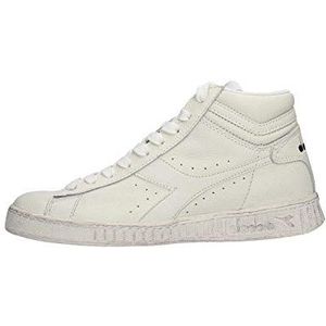 Diadora Game L High Waxed Sneakers - Leren Sneaker - Dames - Wit - Maat 45