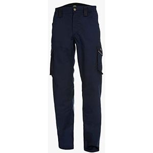 Diadora Pant Staff Cargo - Werkbroek - Zwart - Twill - 65% Polyester, 35% Katoen