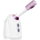 Hot & Cold Aromatherapy Face Steamer Spray Moisturizer CN Plug (White Purple)