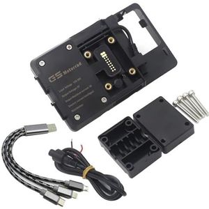 Motorfiets Voor Telefoon Standhouder Smartphone Telefoon GPS Navigatie Beugel Voor MT09 Tracer 900 FJ-09 2016 2017 (Size : Navigation bracket)