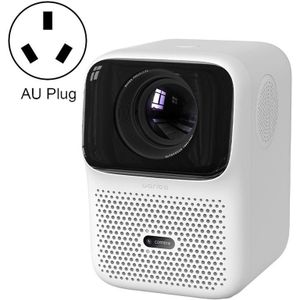 Wanbo T4 Max 1080P Autofocus Intelligente spraakprojector Wifi Home HD Mini-projector (AU-stekker)