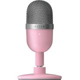 Razer Seiren Mini Ultra-Cardioid Pickup Vibration Damping Live Broadcast Microfoon (Pink)