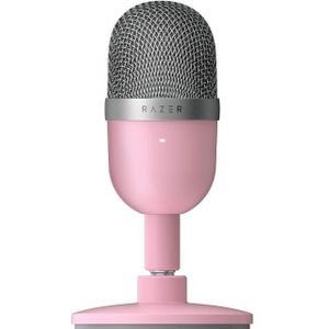 Razer Seiren Mini Ultra-Cardioid Pickup Vibration Damping Live Broadcast Microfoon (Pink)