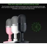 Razer Seiren Mini Ultra-CardioID Pickup Vibration Damping Live Broadcast Microfoon (Silver)