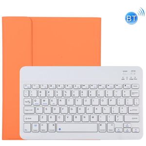 TG11B afneembaar Bluetooth wit toetsenbord + microfiber lederen beschermhoes voor iPad Pro 11 inch  met pennenhouder en houder